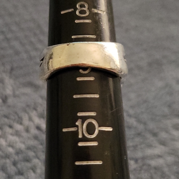 Sz 9 Skull smoke large smoke Biker ring - Picture 10 of 10